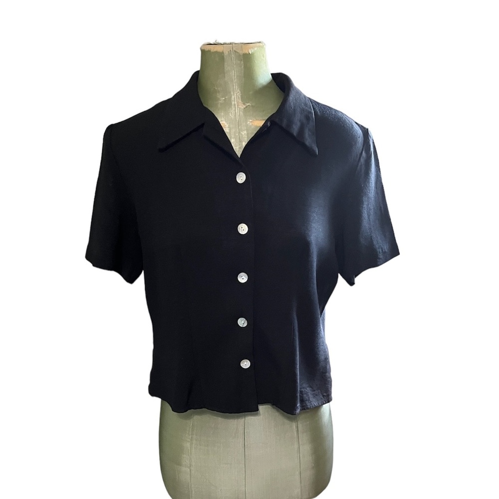 Vintage K Studio Button Up Blouse